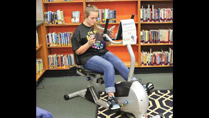 Indian-Creek-Middle-School-students-are-reading-and-riding