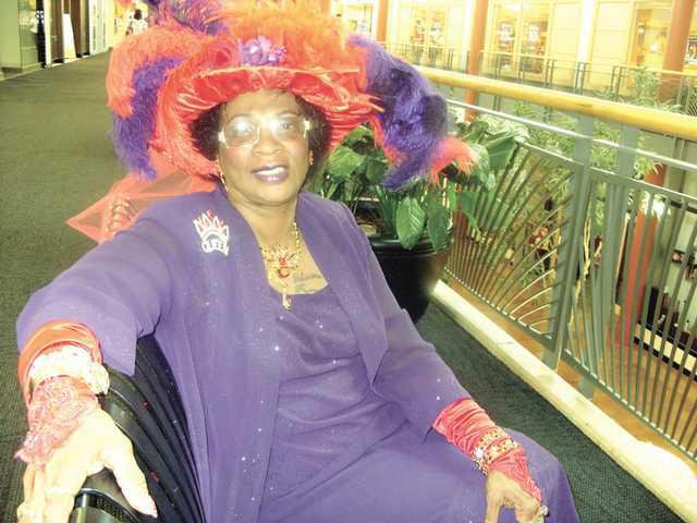 red hat purple dress club Meet the Queen of the Red Hat Society
