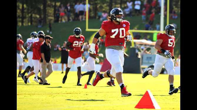 Photo Gallery Atlanta Falcons Getting It In At Flowery Branch