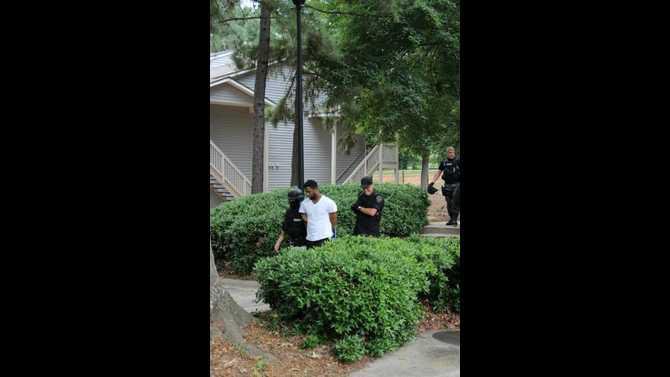 RCSO SWAT arrest of double murder suspect jamal