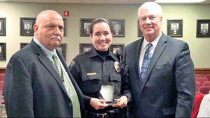 Conyers-Police-Kim-Lucas 10-years-of-service