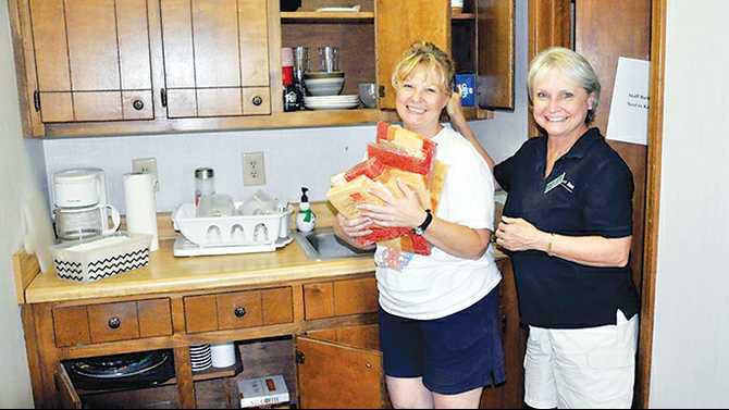 RER-Board-Member-Tami-Schaller--Chair-Kathryn-Hill-clean-RER-kitchen
