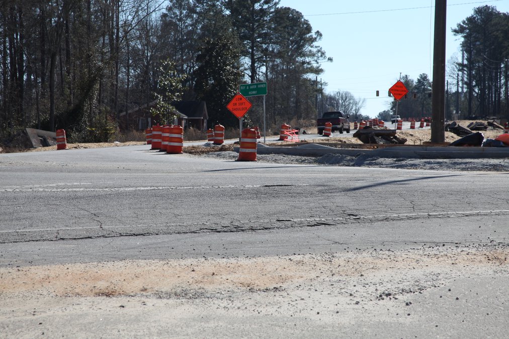 Henderson Mill Road intersection completion expected in March The