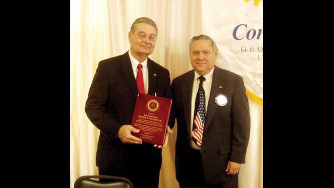 Conyers Rotary honors Judge Nation's service - The Covington News