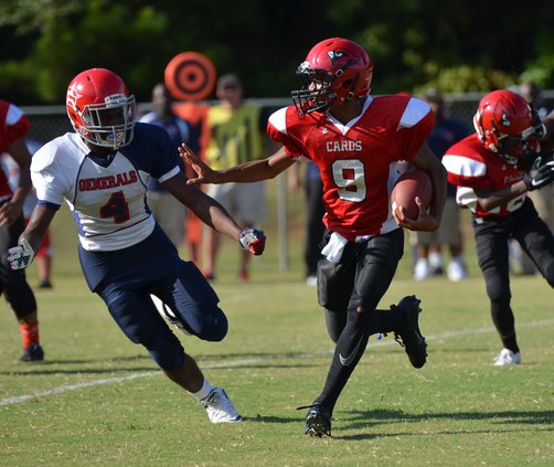Middle School Football Cousins Veterans Memorial Rematch Goes The