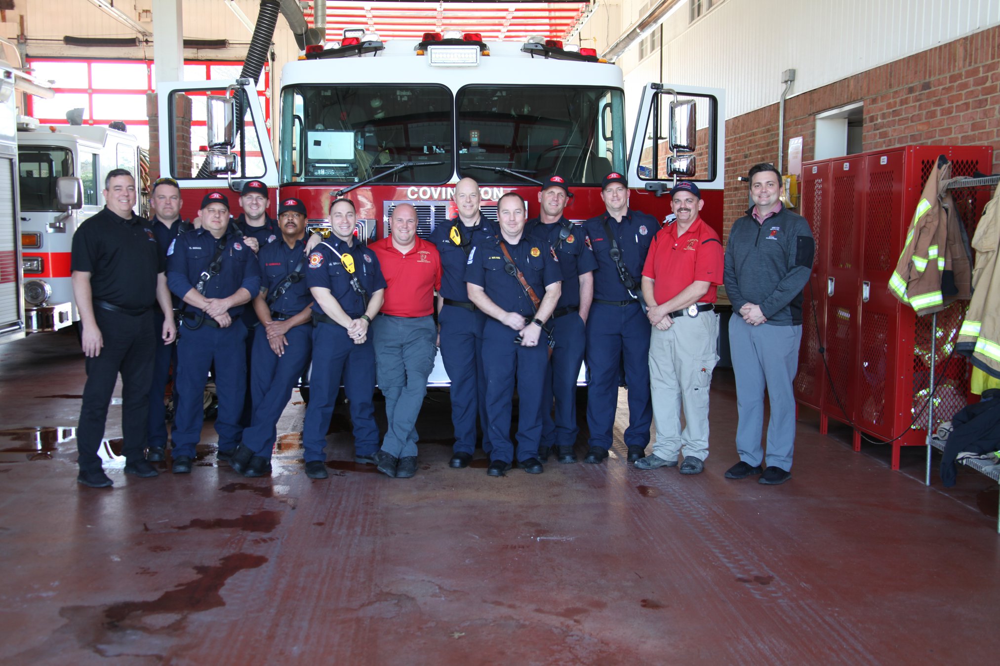 Covington firefighters replace bicycles after Thursday house fire The