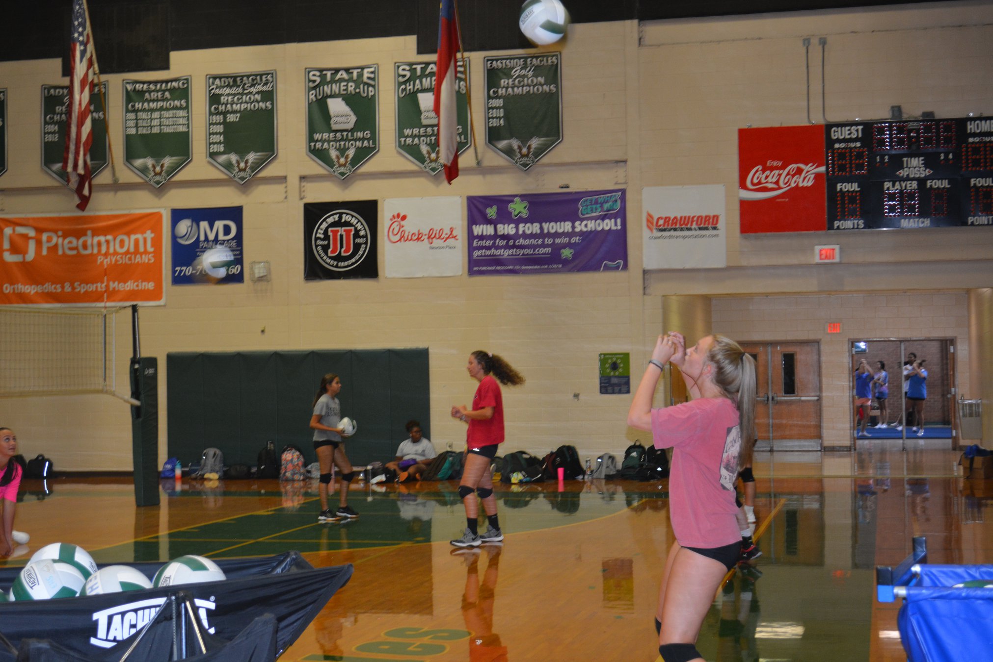 VOLLEYBALL Eastside Girls start first official practice with making history in mind The