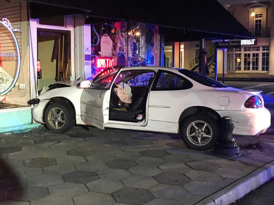Vehicle crashes into downtown businesses The Covington News