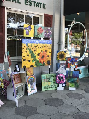 spring art walk