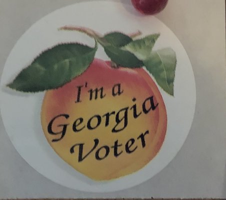 Georgia voter sticker