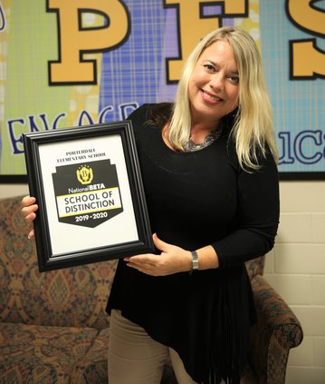 Porterdale named National Beta School of Distinction