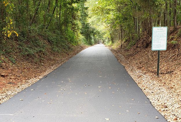 Cricket Frog Trail paving 2