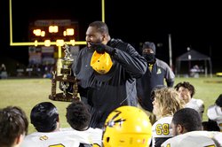 Alcovy vs Evans - Dukes addresses his team