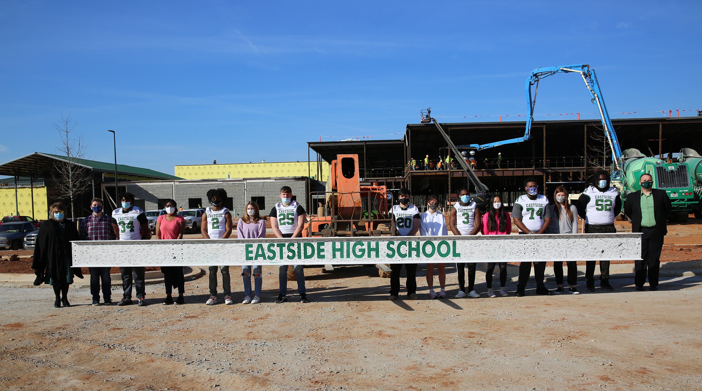 Newton County students, officials see ‘topping out’ of new Eastside