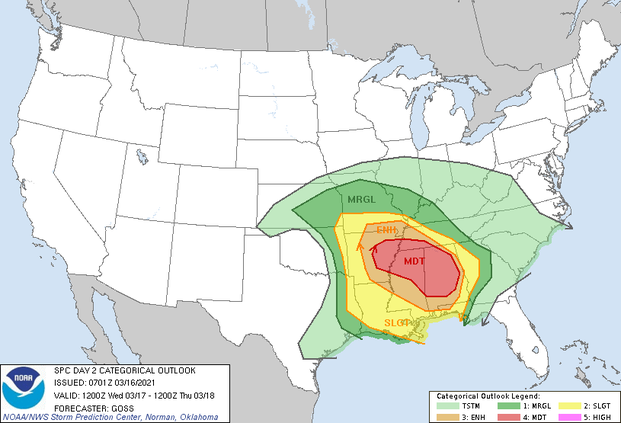 severe weather - 3-17