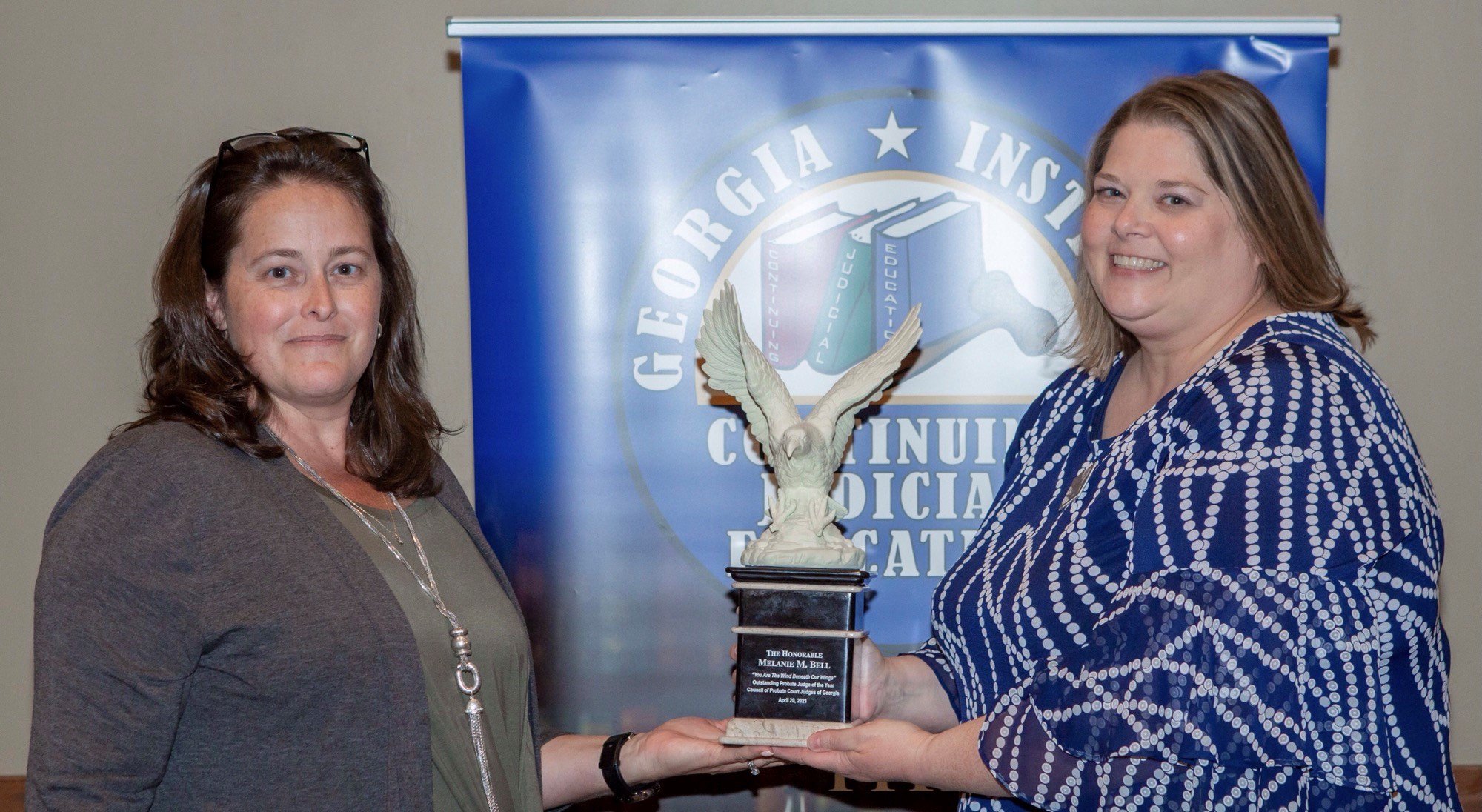 Georgia judges honor Newton s Bell as Outstanding Probate Judge of the