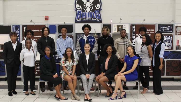 Newton High School 2021 Homecoming court