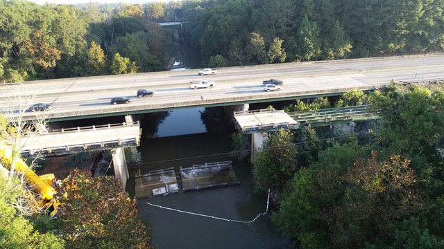 Bridge collapse