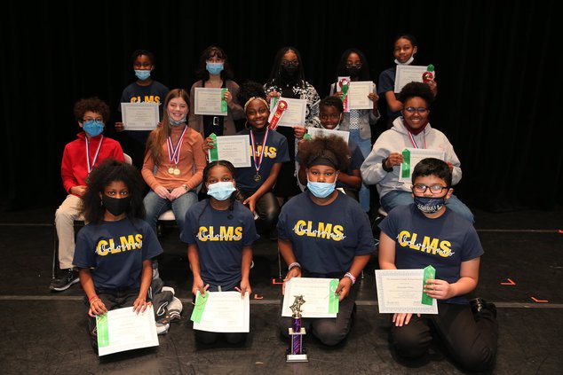 Middle school winners