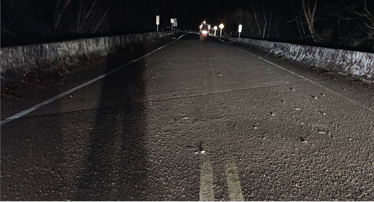 Icy roads