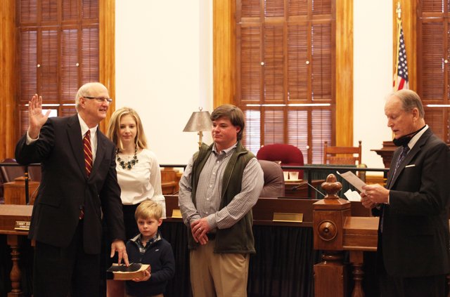 John Ott swearing-in