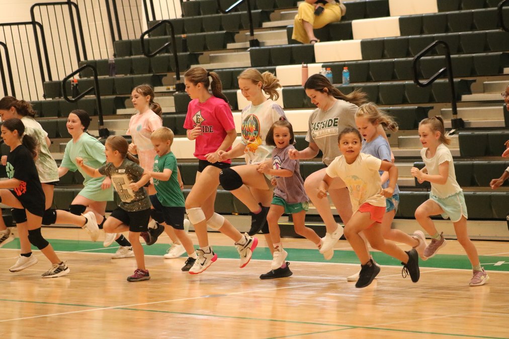 Eastside volleyball teaches ins and outs of the sport in camp The