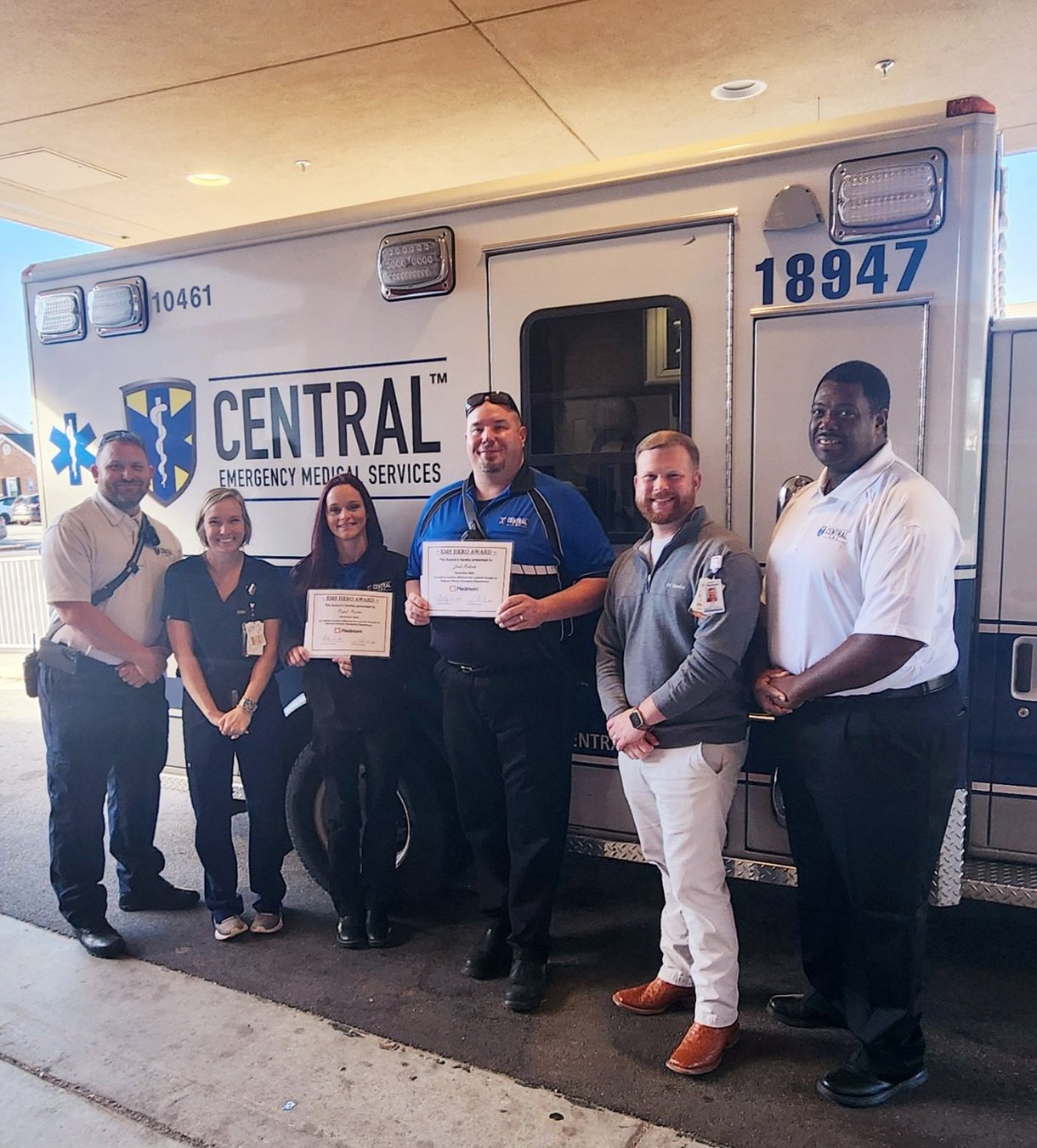 Piedmont Newton Awards First ‘EMS Hero’ Honor The Covington News