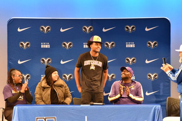 Bernard Lackey signing NHS