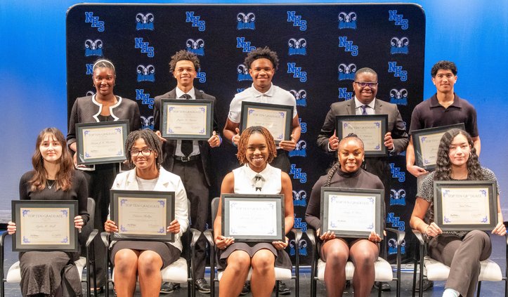 NHS top ten grads 2025