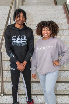 Adriana Drain and Anthony Miller