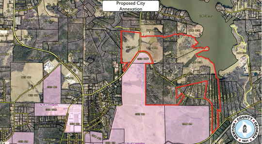 Newton County commissioners vote to oppose annexation request into Covington