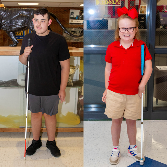 NCS students shine at 2025 Braille Challenge