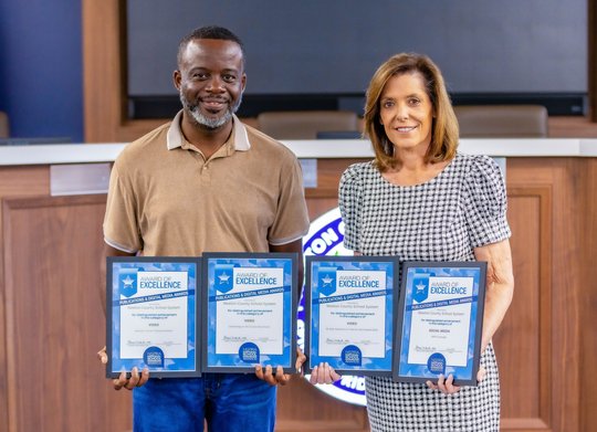 Newton County Schools Public Relations Team wins 16 national awards