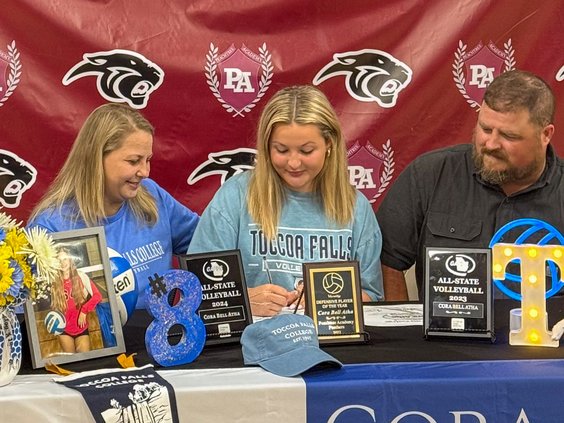 Cora Bell Peachtree Academy Signing