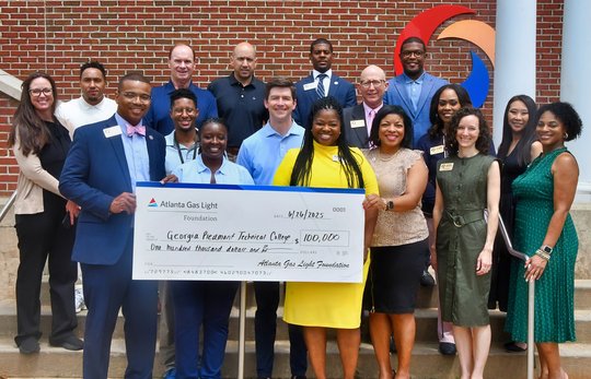 Atlanta Gas Light gifts $100K to GPTC for student-built mobile roadshow trailer