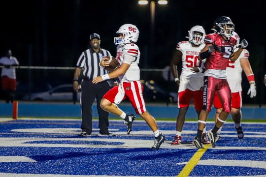 SHUTOUT CIRCLE: Redskins begin region title quest with 52-0 win over UAA
