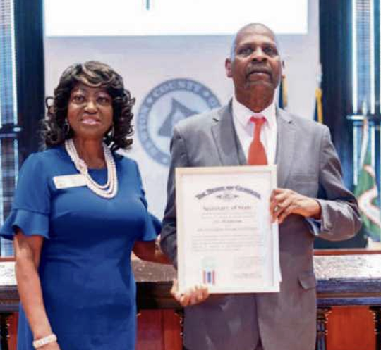 Commissioner J.C. Henderson honored as Outstanding Georgia Citizen