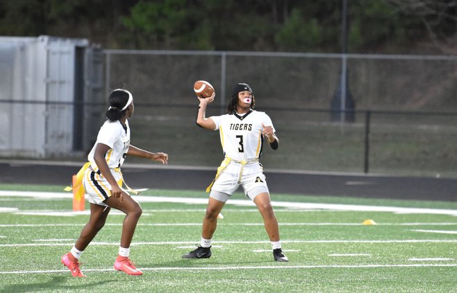 Alcovy Flag Football vs Brookwood Milani Baughns