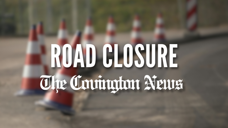 road closure graphic cov news