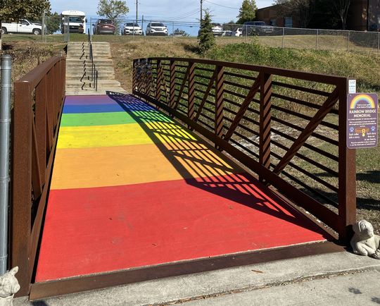 Rainbow Bridge at Legion Field creates place of reverence for beloved pets