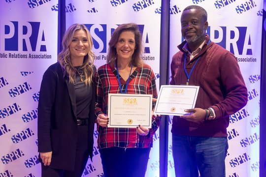 Newton County Schools Communications Team earns 16 state awards for excellence in school public relations