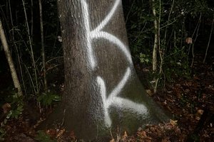 graffiti at oxford college