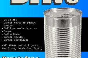 food drive flyer