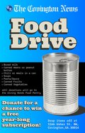 food drive flyer