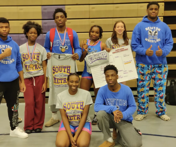 Newton Rams Wrestling South Metro 2025