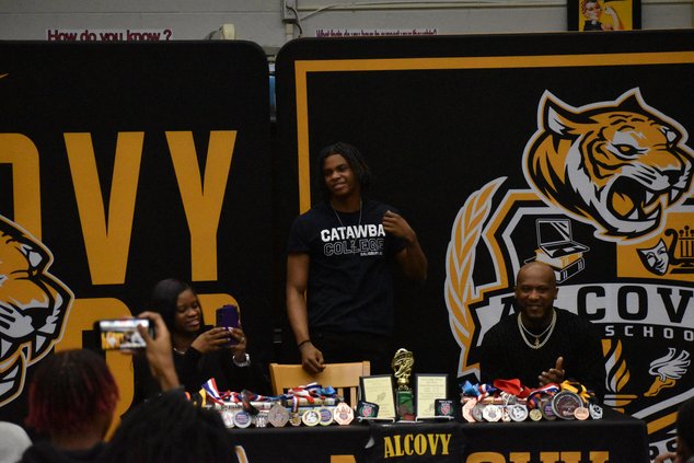 Keith Gaines Alcovy Signing