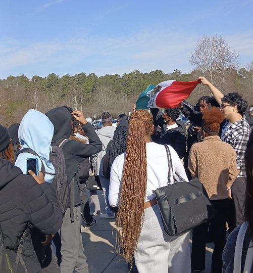 Newton High students participate in nationwide anti-ICE protests