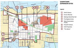 downtown master plan 8 areas
