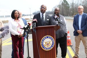raphael warnock visits social circle