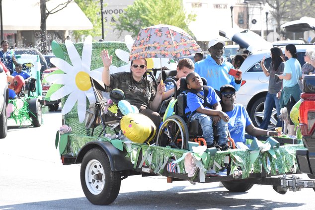 special olympics parade